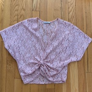 Pretty Zara mesh tee